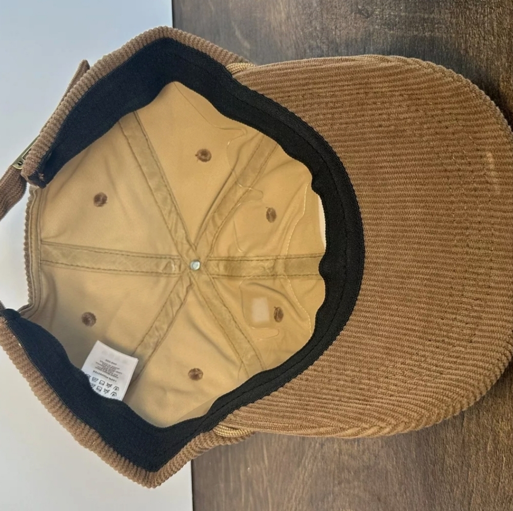 NWT Men's Harpoon Brewery Corduroy Adjustable Hat - Picture 6 of 9